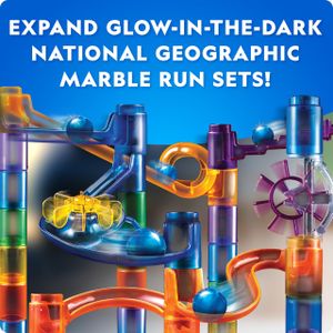 National Geographic Marble Run Set – 150-Piece STEM Toy