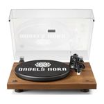 Record Player Vinyl Player, Upgraded 5.0 Bluetooth Turntable, Home Audio Record Player High Fidelity Belt Drive with Moving Magnetic AT-3600L Cartridge