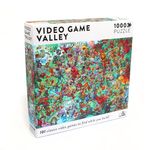 Video Game Valley: Jigsaw Puzzle with 101 Hidden Video Game Titles to Discover, for Video Game Players and Lovers