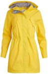 URBAN REPUBLIC Woman’s Raincoat – Waterproof Slicker Shell Rain Jacket (S-3XL, Plus Size), Yellow, L