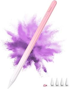 DEGGE Stylus Pen for iPad 2018-2025, 15Mins Fast Charge for Apple Pencil, Palm Rejection, Compatible with iPad A16 11/10/9/8/7/6, iPad Pro M5/M4/12.9"/11", iPad mini 7/6/5, iPad Air M3/M2/5/4/3