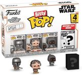 FUNKO BITTY POP!: Star Wars - The Mandalorian - Mandalorian 4PK