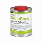 OrthaBond Contact Adhesive - Large 1 Litre Tin - All Purpose Glue ideal for leather, rubber, foams, plastic and as Shoe Glue | Used professionally by Engineers, Cobblers (shoe glue) and Artists