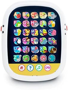 BEST LEARNING Touch & Learn Tablet - Educational Tablet Toy to Learn Alphabet, Shapes, Words, Music, and Quiz Games | Toddlers Ages 2-5 | Kids 2, 3, 4, 5 Years Old Boy Girl Birthday Gifts