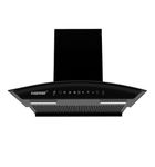 Zenpure Nadia 60 CM filterless Chimney 1200 CMH Auto Clean Kitchen Chimney Touch Sensor Control With 10 Year Warranty On Motor | Black