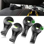 Kribin 4 Pack Car Headrest Hooks wi