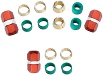 NBPLUS Line Splice Connector for 800-640, 800-641, 800-642 (For 1/2'' Aluminum Lines), Air Conditioning Repair Splice, A/C Line Coupler Splicer Connector Kit