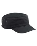 ECOnscious 100% Organic Cotton Twill Corps Hat (Black)