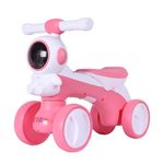 KOKO Astronaut Balance Bike for Toddlers Lightweight Ride-On Toy with Sturdy Wheels, Safe and Fun Indoor/Outdoor Bike for Kids, Ages 1-3 Year (Pink)