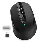 Wireless Computer Mouse, Type C 2.4