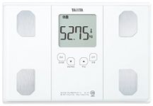 Tanita [Weight 50g Unit Display] and [The Person who was Riding hit and Somewhere South"Ride pita Function" +"Maisapo Function" with] Body Composition Meter Inner scan 50 Pearl White BC-314-WH