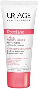 Uriage Roséliane Anti-Redness Face Cream 40ml - Soothes, Hydrates, Reduces Redness of Sensitive Skin Prone to Rosacea - With Shea Butter & Ginseng - Rich Cream, Long-lasting Comfort - Non-comedogenic