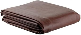 Ozone Brown Leatherette Pool Table Cover - 8 Foot by Ozone Billiards