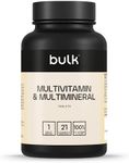 Bulk Multivitamin and Multimineral One a Day Tablets, 90 Tablets, 90 Servings, Packaging May Vary