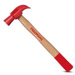 FREEMANS 1 lb CH450 Claw Hammer with Seasoned Wood Handle || Induction hardened || Drop forged Use For prying || Splitting Wood || Tearing Drywall and Industrial & Home Professional - 450g