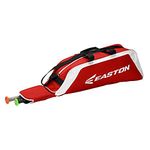 Easton E100T Youth Bat & Equipment Tote Bag | Baseball Softball | 2020 | Red | 2 Bat Compartment | Main Gear Compartment | Fence Hook | Shoulder & 2 Handle Straps