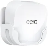 QUIDDITY eero 7 Wall Mount Bracket – Compatible with eero WiFi 7 Mesh Router and Extender, Space-Saving Holder for eero 7 WiFi Extender with Cable Management – White (1 Pack)