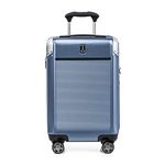 Travelpro Platinum Elite Hardside Expandable Spinner Wheel Luggage TSA Lock Hard Shell Polycarbonate Suitcase, Dark Sky Blue, Carry-on 21-Inch, Platinum Elite Hardside Expandable Spinner Wheel Luggage