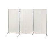 Proman Products FS17062 Galaxy Indoor Room Divider (3-Panel) 102" W x 23" D x 71" H Beige