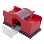 CHH Manual Card Shuffler – 1-2 Deck Hand Crank Playing Card Mixer for Classic Card Games – Durable, Quiet & Easy to Use – Ideal for Poker Nights & Family Games