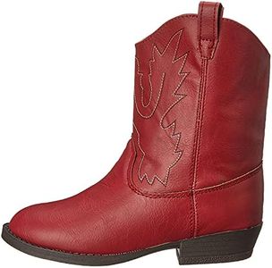 Baby Deer Western Boot (Little Kid), Red, 11 M US Little Kid