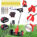 Cordless Strimmer Adjustable Garden