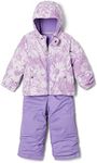 Columbia Toddler Unisex Frosty Slope Set, Gumdrop Whimsy, 4T