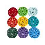 9 Pcs Maths Fidget Spinners Learning Consolidating Addition Subtraction in a Fun and Educational
