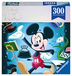 Ravensburger Disney 100th Anniversary Mickey Mouse Jigsaw Puzzles for Adults and Kids Age 8 Years Up - 300 Pieces