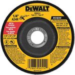 DEWALT DW4514 1/4" Thick Grinding Wheel with 4-1/2" Diameter and 7/8" Arbor