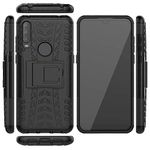 Jielangxin Keji Case for Alcatel 1s 2020 Case Cover,Case for Alcatel 1s 2020 5028A 5028D 5028Y Case Shockproof Mobile Phone Case Stand Black