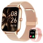 Smart Watch for Women & Men, 2026 New 1.96" Smart Watch Answer/Make Calls, Blood Pressure, Heart Rate, Sp02, Sleep Monitor, 110+ Sport Modes, Voice Assistant Fitness Watch for iOS Android Phone