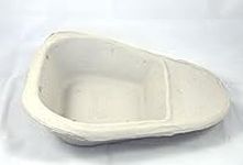 25 Disposable Cardboard Pulp 1.3L Slipper Bed Pan Liners Hospital Style