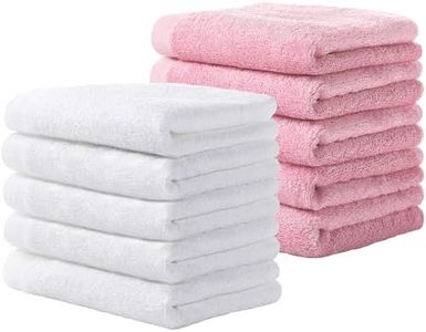 Yoofoss Luxury Washcloths Towel Set Soft Face Cloths Multi-Purpose Fingertip Towels