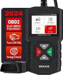 EDIAG YA201 OBD2 Diagnostic Tool Complete OBD2 Scanner, Car Diagnostic Scanner Tool Diagnostic Tool Car for All OBDII/EOBD 16-Pin OBDII Interface, Universal Car Engine Diagnostic Scan Tool