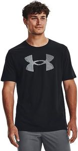 Under Armour Uomo UA Big Logo Fill SS, Maglietta Uomo da Palestra, T shirt Uomo con Logo Under Armour, Maglietta Palestra Uomo