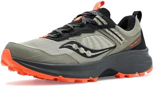 Saucony Men's Excursion TR17 Trail Running Shoe, Sage/Black, 10 M US