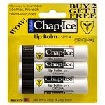 Oral Labs Original Chap-Ice SPF 4 Premium Lip Balm - Pack of 3