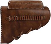 TOURBON Rifle Buttstock Leather .22