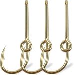 Fishing Hooks Hat Pins for Fishing Hat Hook Clip Gold Fish Hook Hat Clip Fish Hooks for Hat