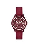 Lacoste Analogue Multifunction Quartz Watch for women LACOSTE.12.12 MULTI Collection with Burgundy Silicone bracelet - 2001328