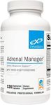 XYMOGEN Adrenal Manager Supplement - Energy, Stress Response + Adrenal Gland Support - with L-Tyrosine, Zinc Chelate, VIT B6, Magnesium, Pantothenic Acid, Rhodiola Rosea (120 Capsules)