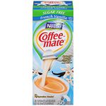 Nestle Coffee-Mate Sugar Free French Vanilla Liquid Coffee Creamer 550 ml (50 Creamers) Low Carb, Low Fat