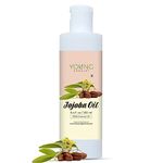 Young Chemist Cold-Pressed Jojoba Oil - 250ml, Ultimate Care for Hair, Skin, Lips & Nails - Perfect for Face Massage & Body Moisturization