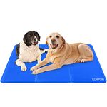 EONPOW Dog Cooling Mat 120x70cm- Durable Pet Cooling Pad,Non-Toxic Self Cooling Gel Mat,Cooling Mat for Dogs and Cats