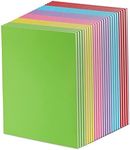 Paper Junkie 24 Pack Blank Books 8.5 x 11 Bulk Colorful Notebook Set, Sketchbooks Unlined Notebooks, Journals for Kids School Supplies or Office