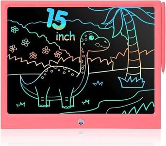 EooCoo Drawing Board,15 Inch LCD Writing Tablet, Electronic Drawing Tablet, Kids Christmas Birthday Gift,Drawing Pad Girls Toys, Educational Toys for Ages 3-10, Toddler Travel Essential Learning Toy