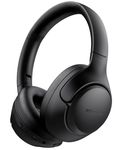 Boompods Orbit ANC - Over Ear Active Noise Cancelling Headphones - Lightweight Wireless Over-Ear Headphones with Microphone, Bluetooth Earphones, USB-C Charging, 18+ Hour Sound/Music Playtime, Black