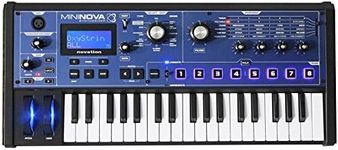 Novation MiniNova Analogue Modelling Compact 37 Mini-key Synth – Tough, compact, powerful mini-synth with pitch-correcting effect vocoder, 256 onboard sounds and five effects per voice layering