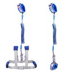 Child Backpack Leash for Toddlers & Kids | 98Inch Lengthen Child Safety Walking Leash (Blue, 2.5 Meter / 98 Inch)